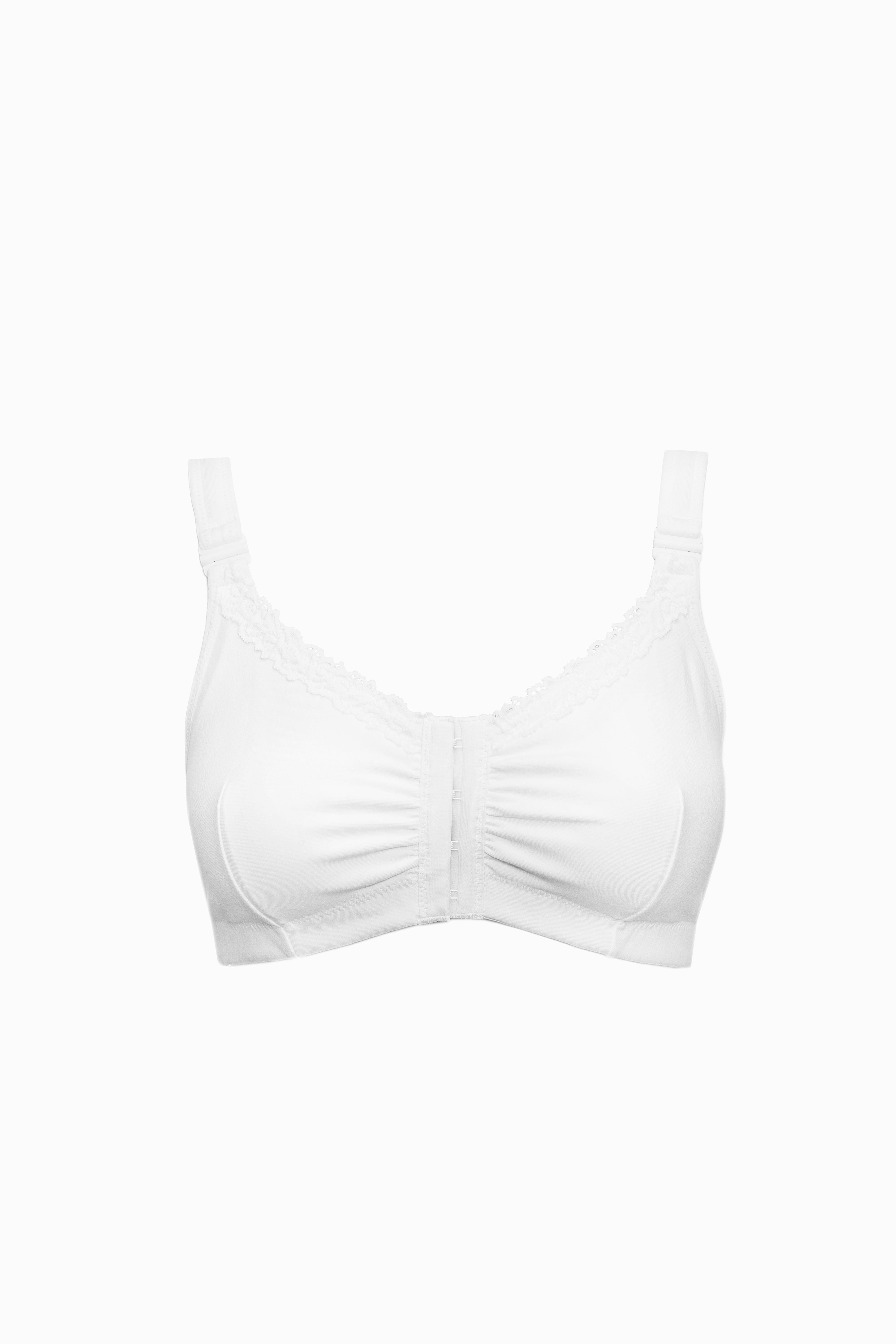 Amoena Womens Frances Front-Close Wire-Free Comfort Bra Style-2128